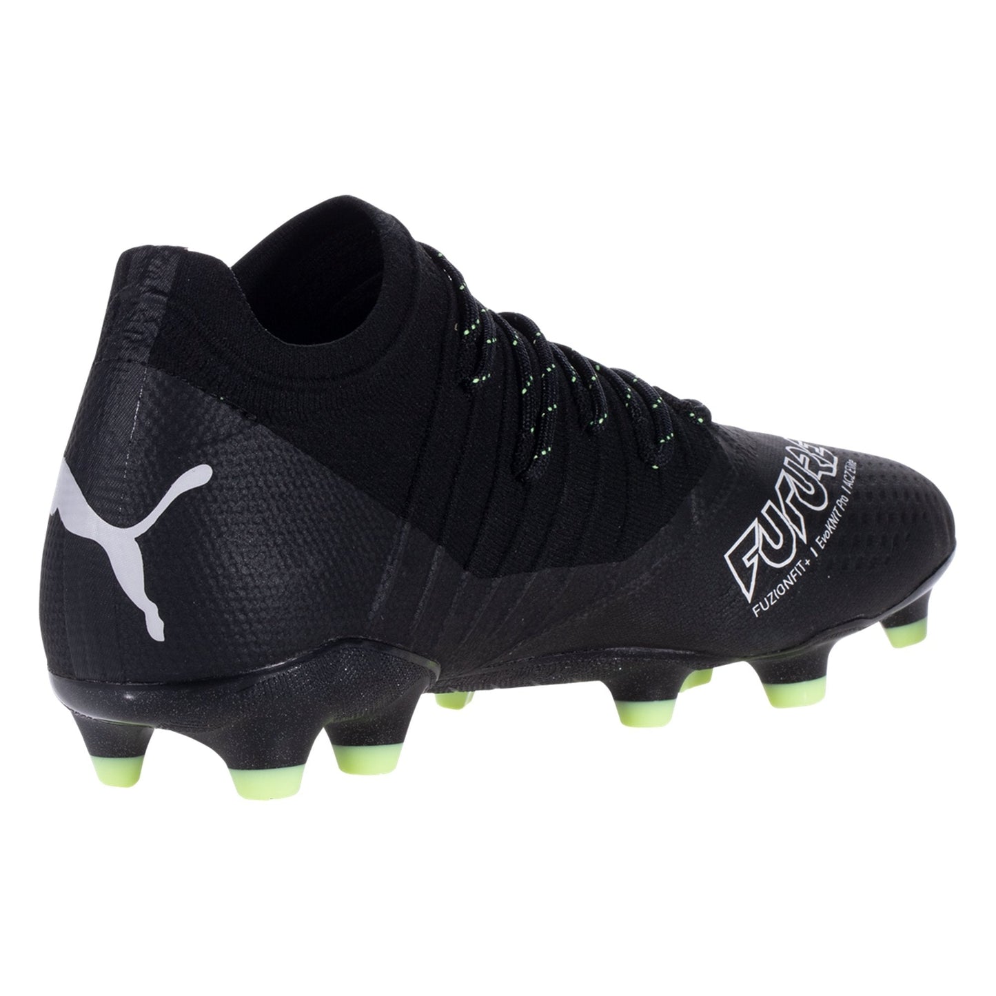 Puma Future 1.3 FG/AG Soccer Cleat Black/White/Fizzy Light