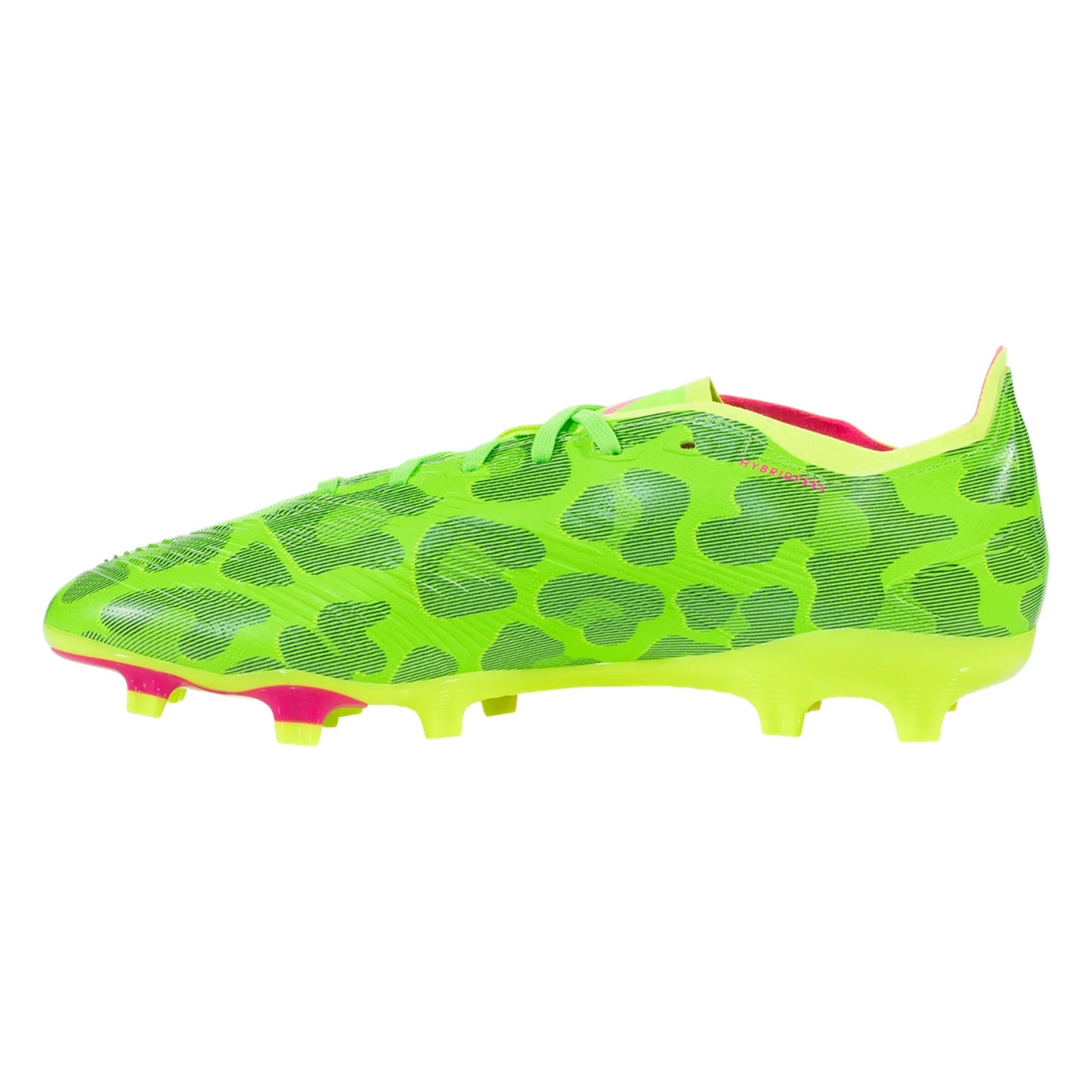 adidas Predator League Low FG Firm Ground Soccer Cleat - Solar Green/Shock Pink/Lucid Lemon