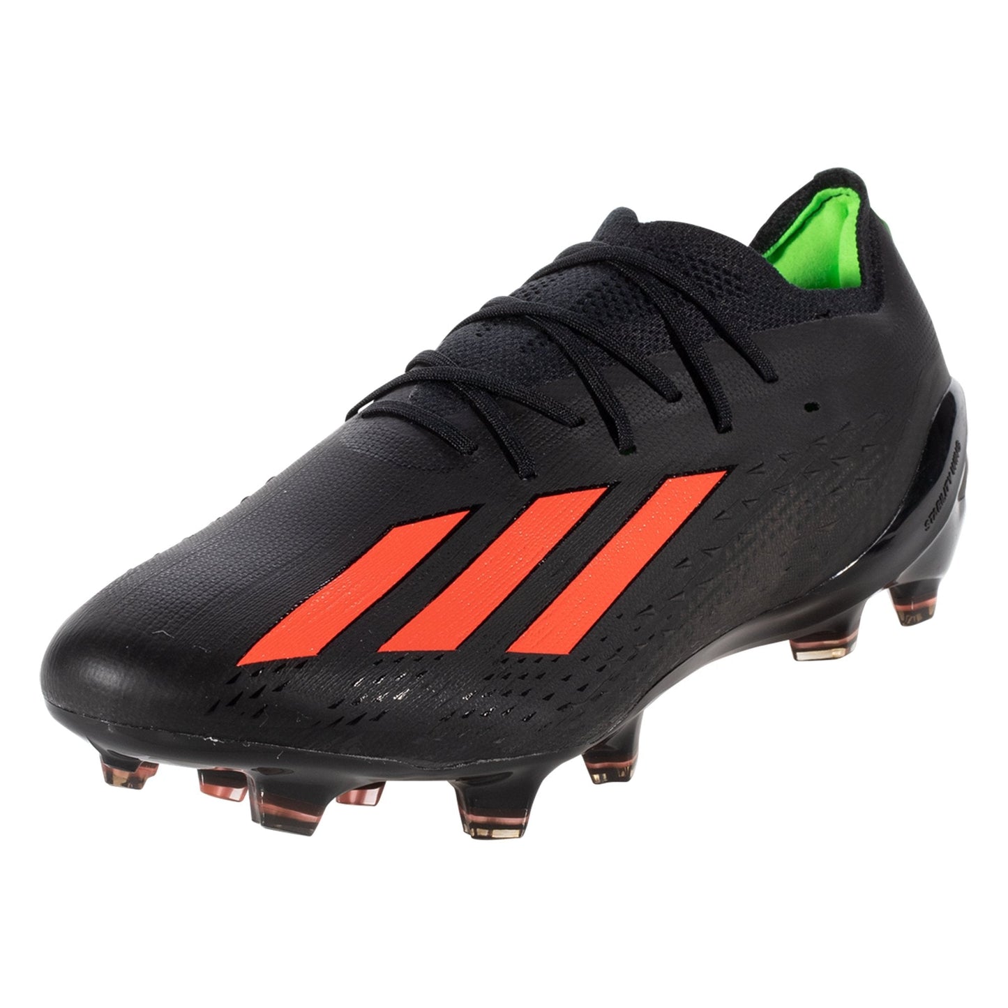 adidas X Speedportal.1 FG Firm Ground Soccer Cleat - Core Black/Solar Red/Solar Green