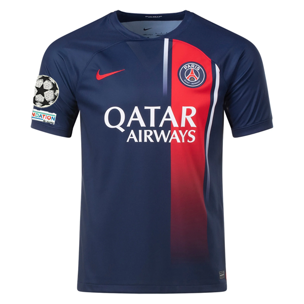 Nike Paris Saint-Germain Gonçalo Ramos Home Jersey w/ Champions League Patches 23/24 (Midnight Navy)