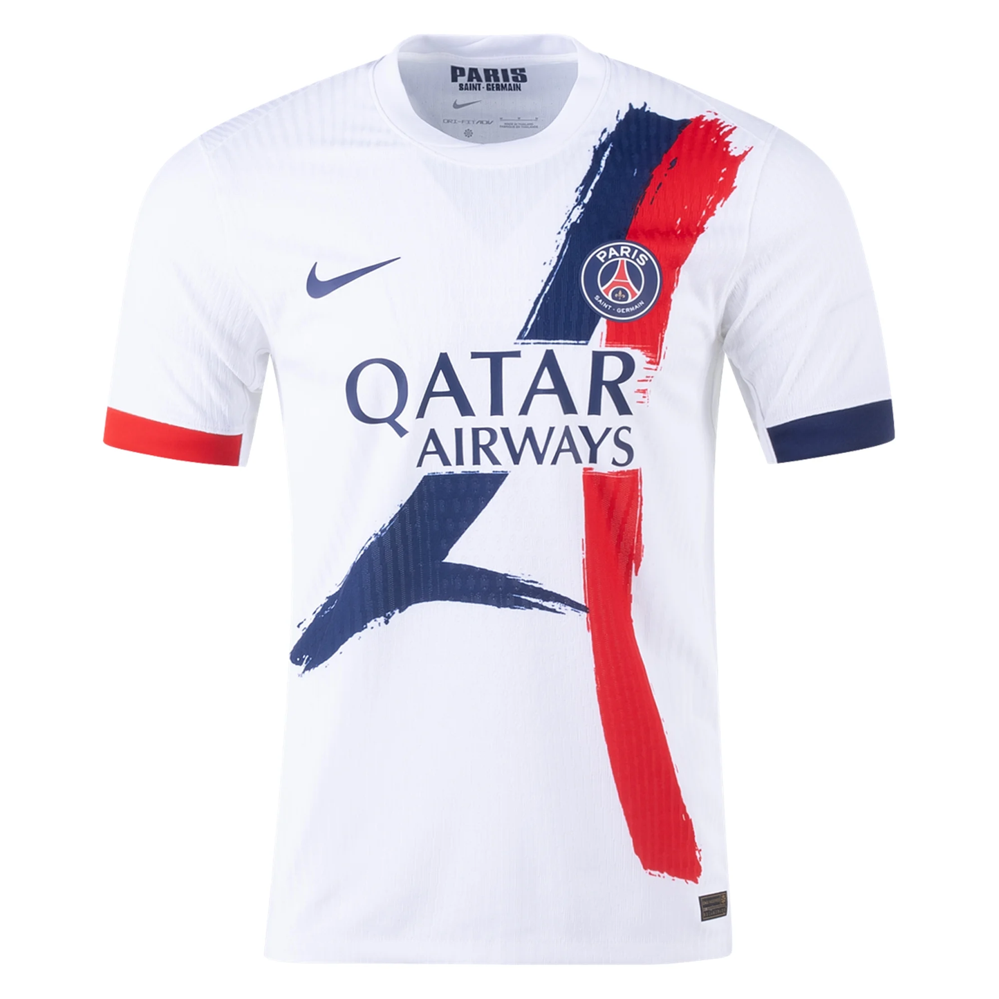 Nike Paris Saint-Germain Authentic Warren Zaïre-Emery Away Jersey 24/25 (White/Midnight Navy)