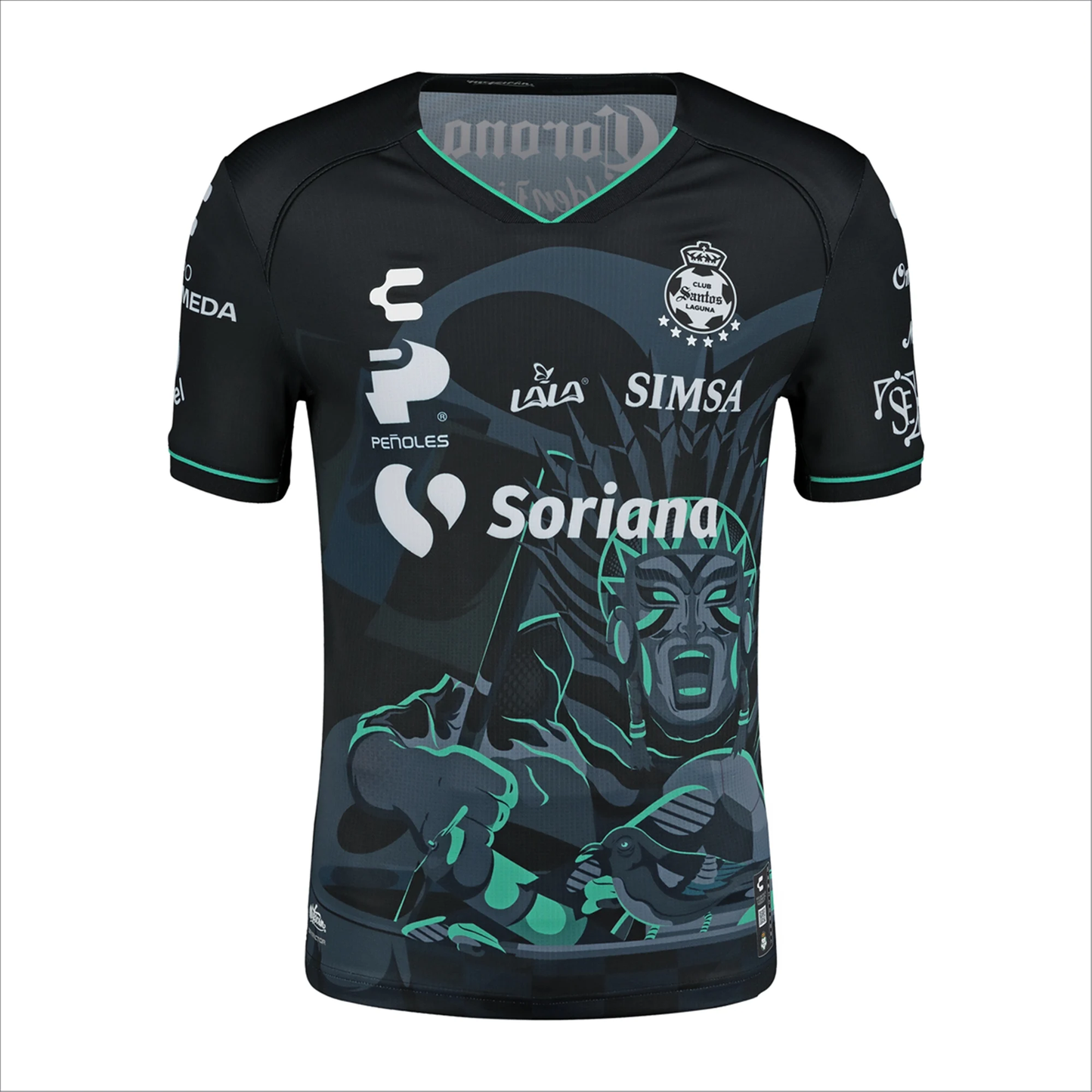 Charly Bruno Amione Santos Third Jersey 24/25 (Black/Grey)
