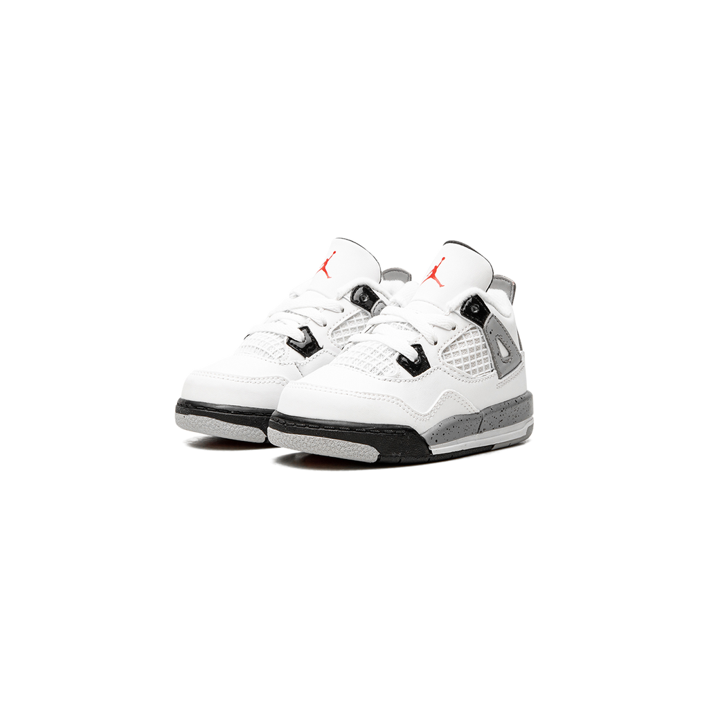 Air Jordan 4 "White / Cement" - Kids