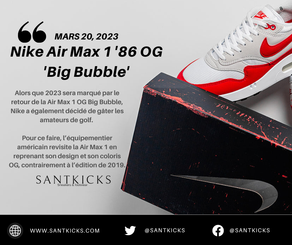 Nike Air Max 1 '86 OG 'Big Bubble'