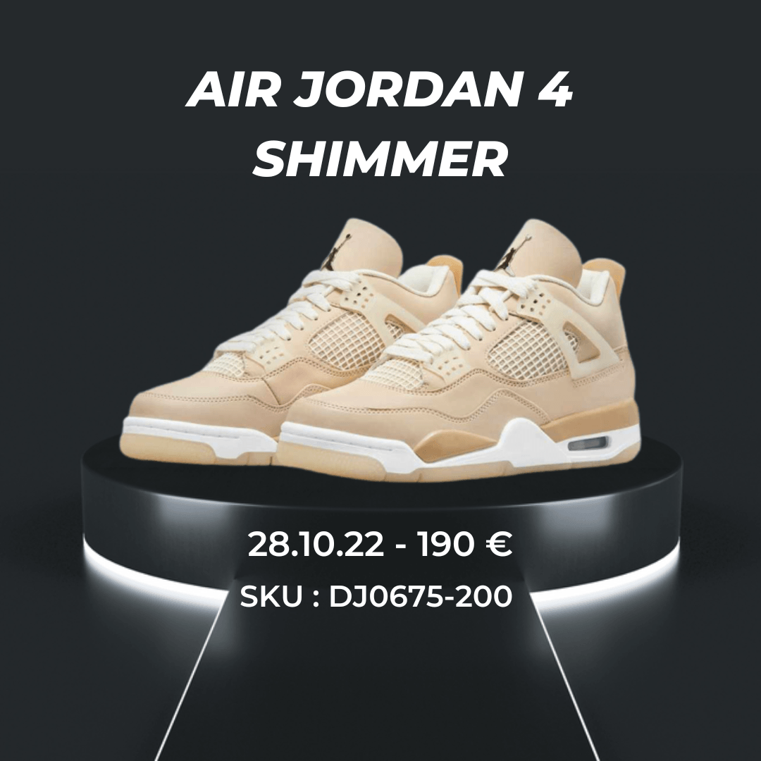 Air Jordan 4 Shimmer - santkicks