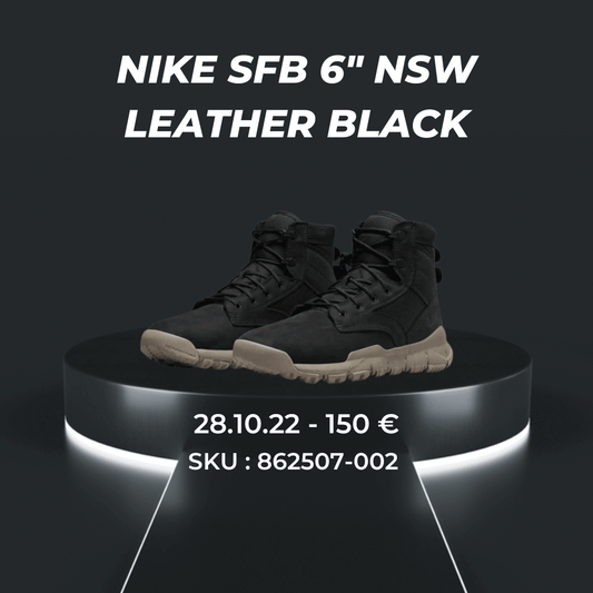 Nike SFB 6″ NSW Leather Black - santkicks