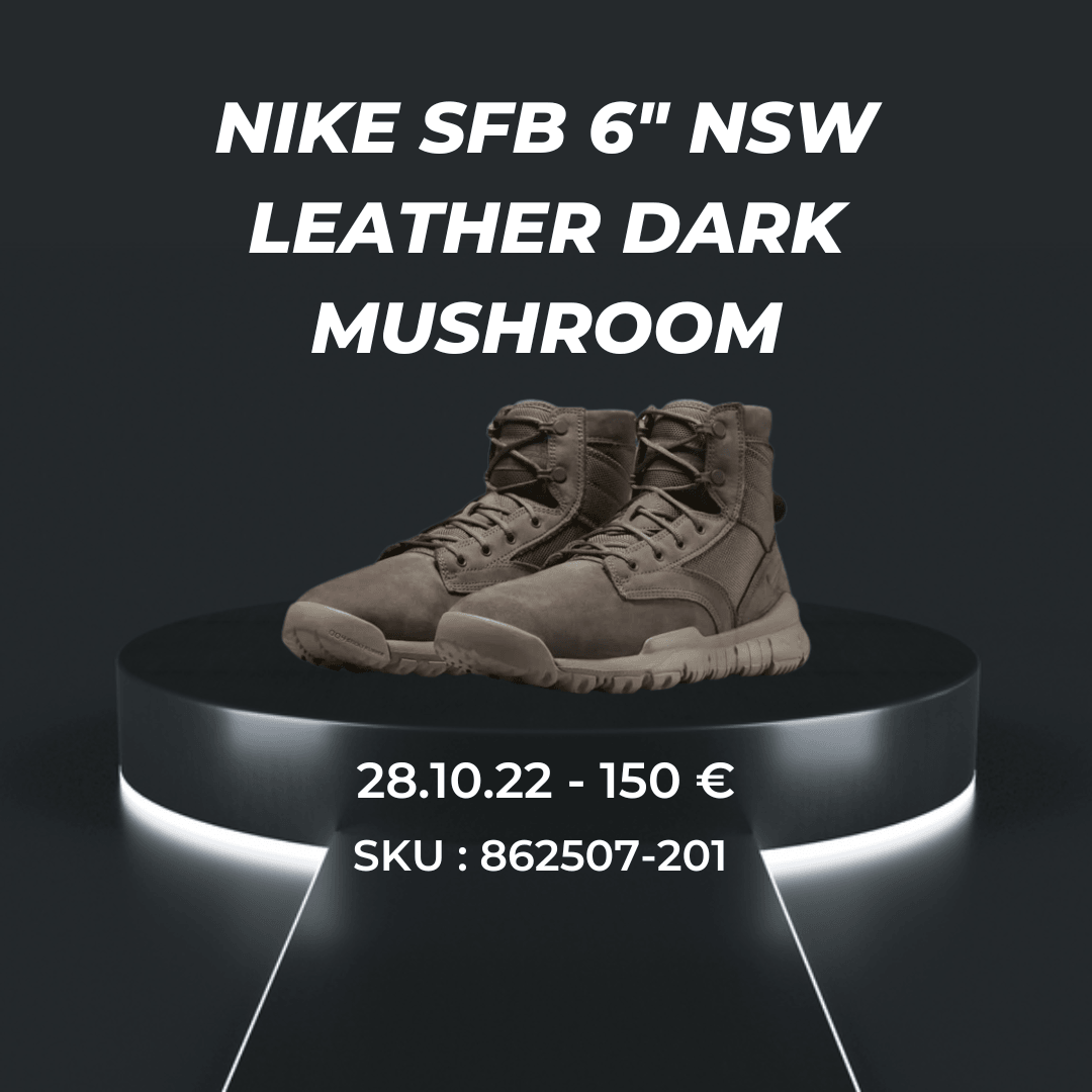 Nike SFB 6″ NSW Leather Dark Mushroom - santkicks