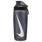 Nike Refuel Water Bottle Locking Lid 18 OZ Water Bottles Nike Grey 