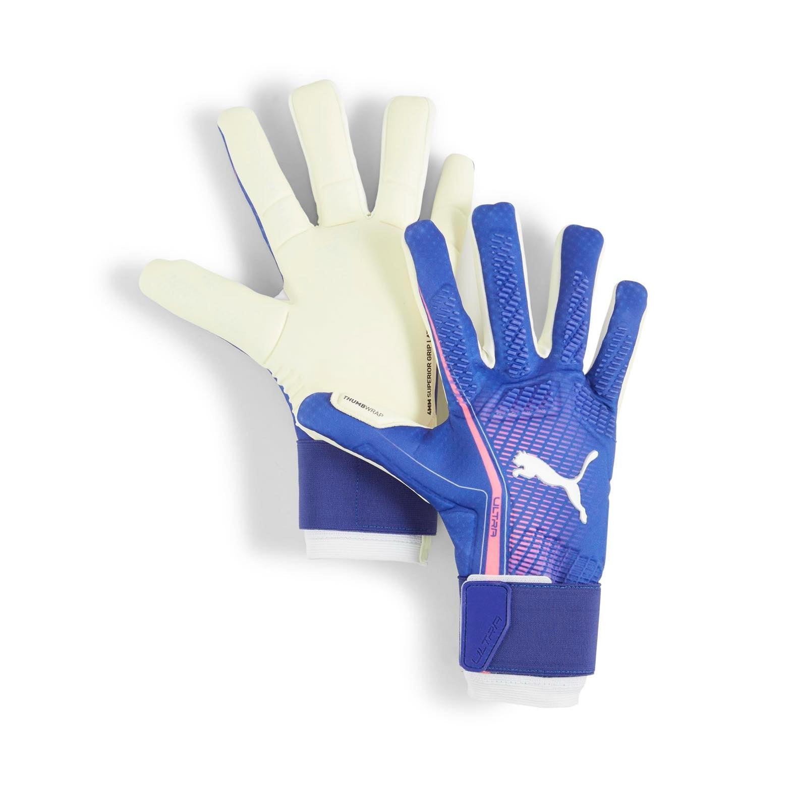 PUMA ULTRA ULTIMATE Hybrid Goalie Gloves Puma Blue 7 