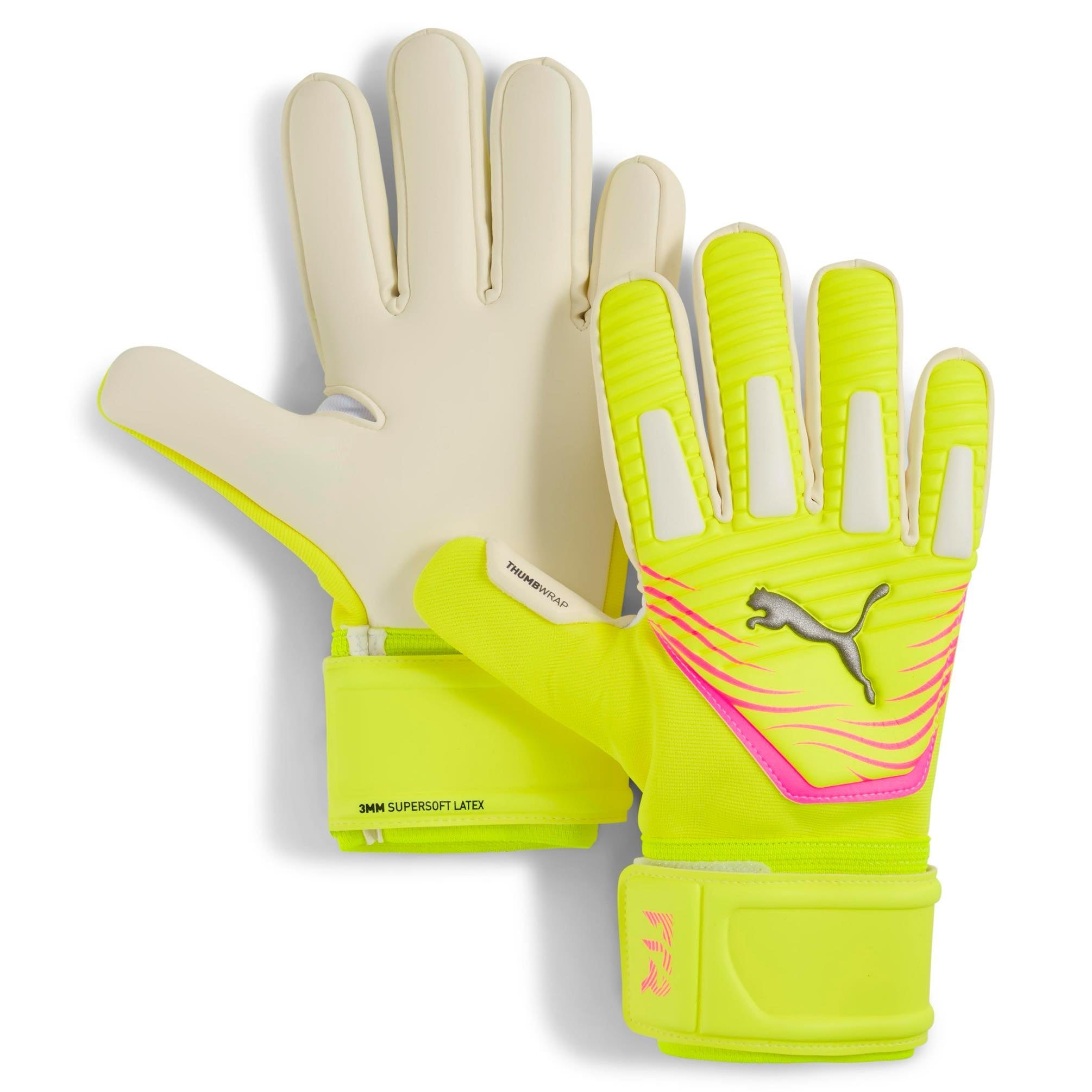 PUMA FUTURE Match NC Goalkeeper Gloves Goalie Gloves Puma Yellow 4 