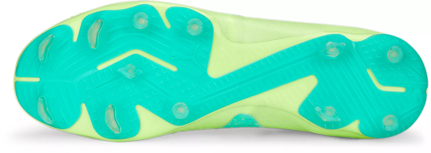 Puma Future Match FG/AG Firm Ground Soccer Cleat - Yellow/Black/Peppermint