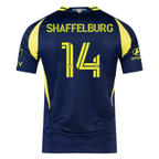adidas Nashville Authentic Jacob Shaffelburg Away Jersey w/ MLS + Apple TV 25/26 (Tena Blue)