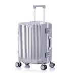 Valise Cabine Aluminium 20" avec Port USB & Compartiment PC – Livraison Maroc