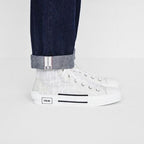 Dior B23 Toile Oblique blanc