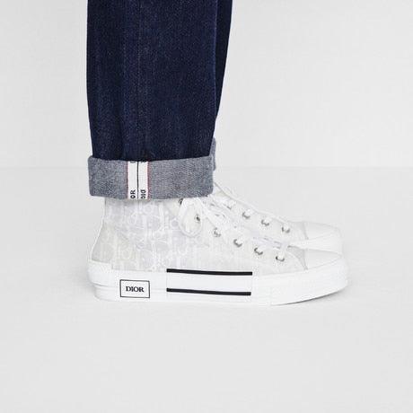 Dior B23 Toile Oblique blanc