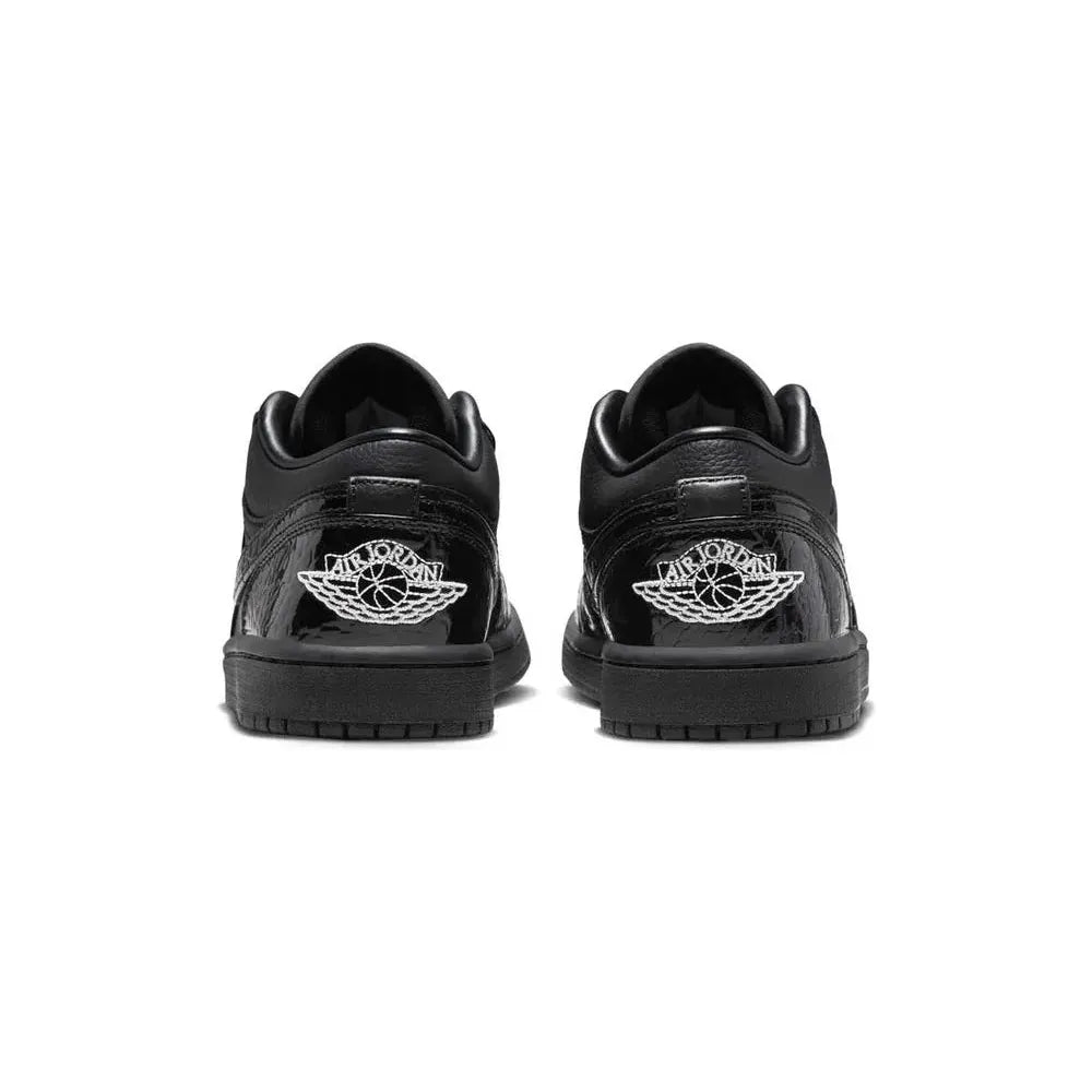 Air Jordan 1 Low Black Croc