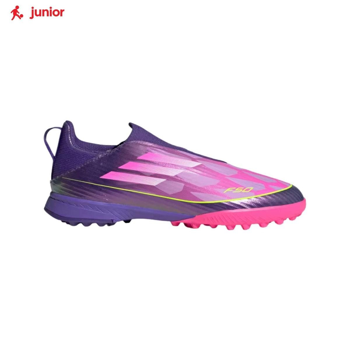adidas Junior F50 League Laceless "Lamine Yamal" Turf Shoe