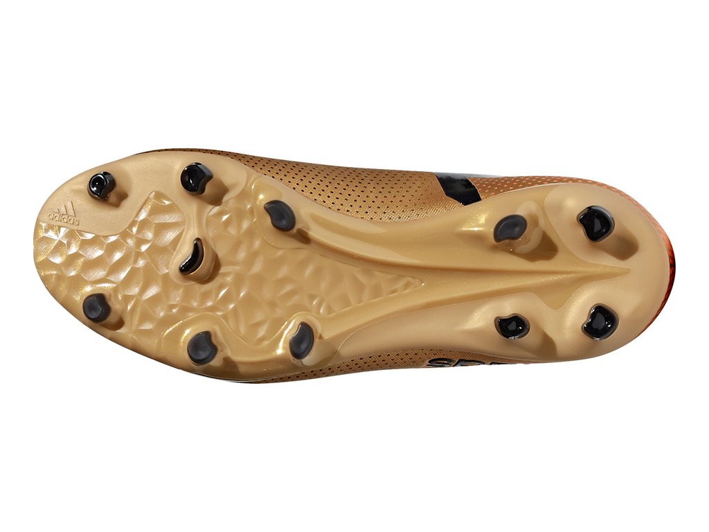 Adidas Youth X 17.1 FG Soccer Cleat - Tactile Gold/Black