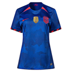 Nike Womens United States 4 Star Away Jersey 23/24 w/ 2019 World Cup Champion Patch (Hyper Royal/Loyal Blue)