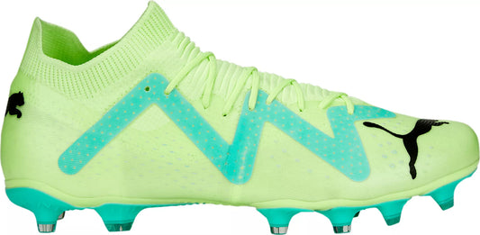 Puma Future Match FG/AG Firm Ground Soccer Cleat - Yellow/Black/Peppermint