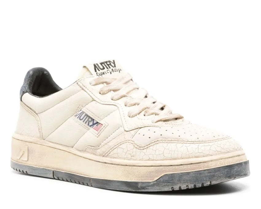 Autry Super Vintage Low "Padded White"
