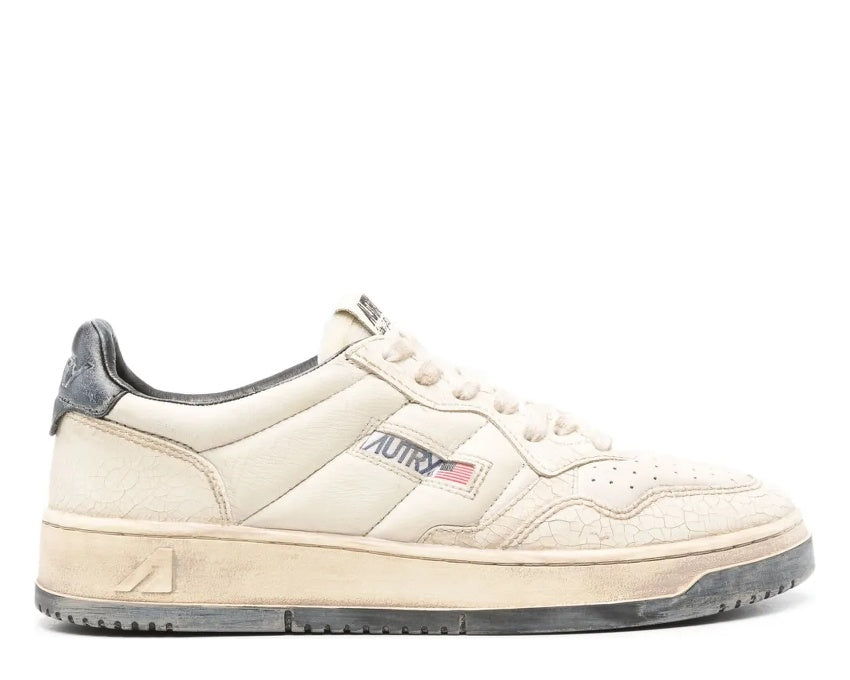 Autry Super Vintage Low "Padded White"