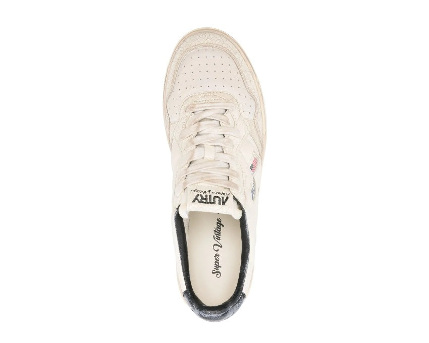 Autry Super Vintage Low "Padded White"