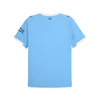 Puma Manchester City Home Jersey 25/26 w/ EPL + Sponsor Patch (Team Light Blue/Puma White)