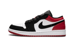 Air Jordan 1 Low Black Toe WHITE/BLACK-GYM RED