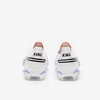 Puma King Ultimate FG/AG Firm Ground Soccer Cleat - White/Bluemazing/Flat Light Gray/Sunset Glow