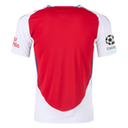 adidas Arsenal Authentic Home Jersey w/ Champions League Patches 24/25 (Better Scarlet/White)