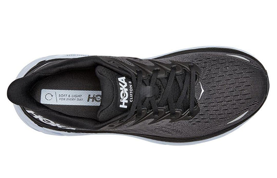 HOKA ONE ONE Clifton 8 'Black White' 1119393-BWHT