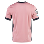 Nike Paris Saint-Germain Third Jersey w/ Champions League Patches 24/25 (Rust Pink/Black)