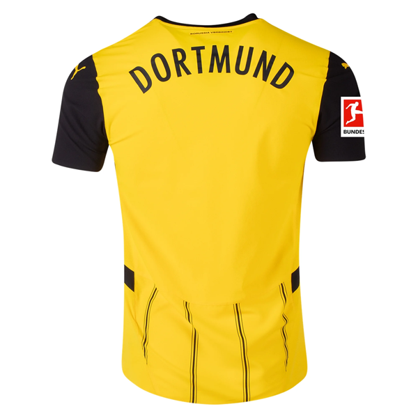 Puma Borussia Dortmund Home Jersey w/ Bundesliga Patch 24/25 (Faster Yellow/Puma Black)