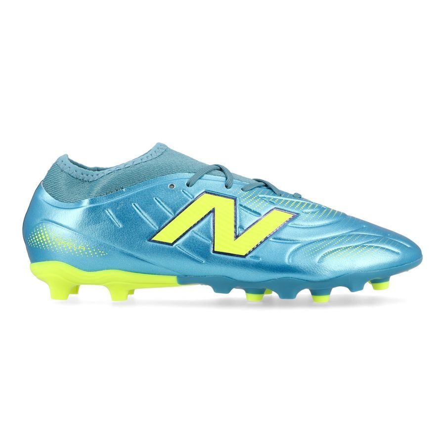New Balance Tekela Team Low Laced Kids FG Firm Ground Soccer Cleats V5-  Neon Tide