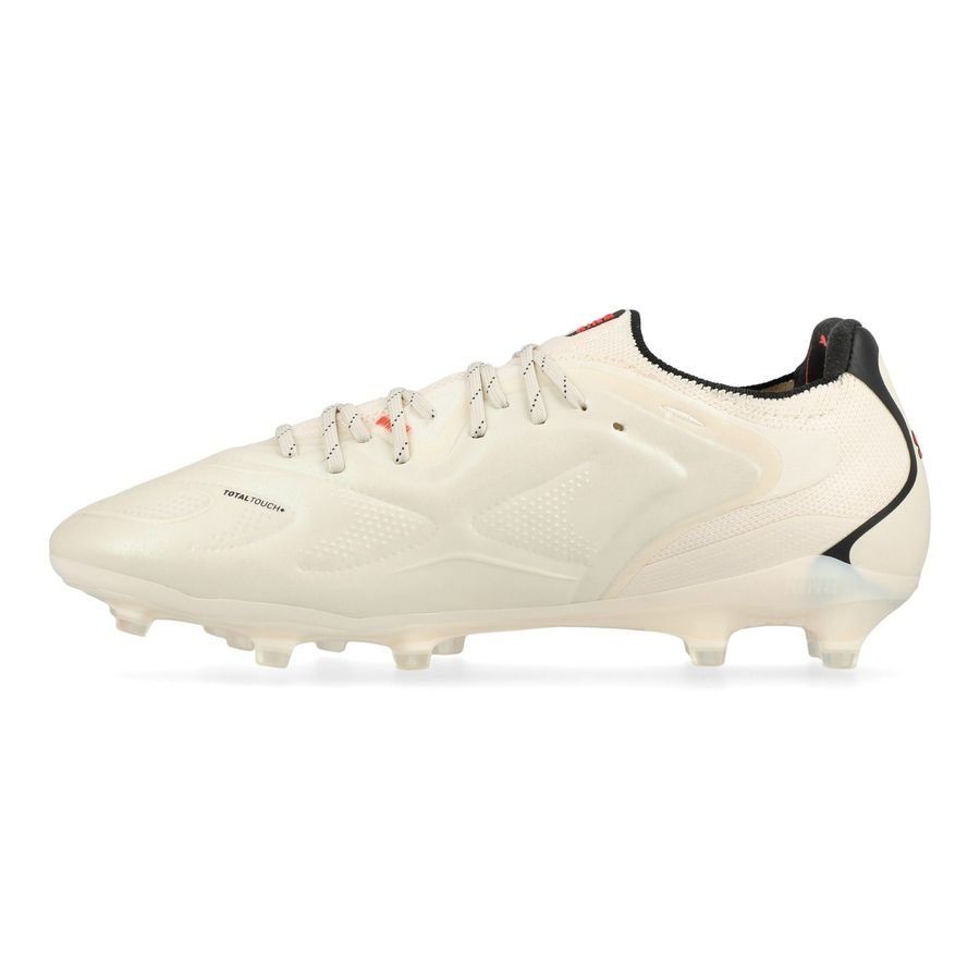 Puma King Ultimate FG/AG Firm Ground Soccer Cleat - Sugared Almond/ Black/Ultra Red