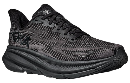 HOKA ONE ONE Clifton 9 Wide 'Triple Black' 1132210-BBLC