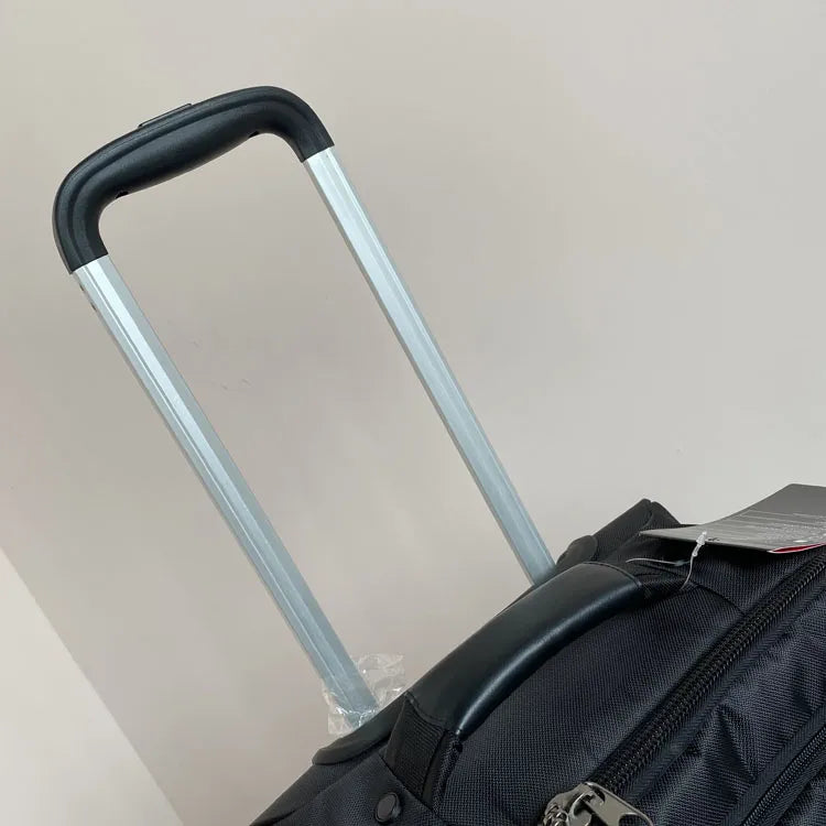 Lot de 2 Valises Cabine Multifonctions en Tissu Oxford – Roulettes 360°, Poignée Télescopique, Mode Sac à Do