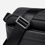 Sac Bandoulière Imperméable Unisexe – Sacoche Crossbody Oxford Multicompartiments Noir