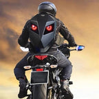 LED Knight Sac à dos, moto équitation sac à dos dur sac de voyage, LED moto bagages sacs à dos étanche bricolage
