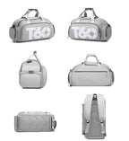Sac à dos de sport pour femmes et hommes : grande capacité, séparation humide et sec, idéal pour toutes vos activités sportives et voyages.