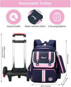 Cartable a Roulette Garcon Primaire
