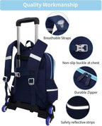 Cartable a Roulette Garcon Primaire