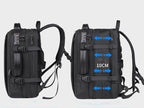 Sac à dos de voyage extensible 20-35L, sac de cabine imperméable pour ordinateur portable et randonnée