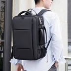 Sac à dos de voyage extensible 20-35L, sac de cabine imperméable pour ordinateur portable et randonnée