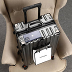 Ensemble de 3 Valises avec Porte-Gobelet Intégré