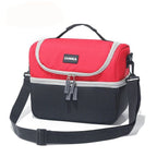Sac Isotherme,Grand Sac à Lunch de Voyage 7L avec bandoulière réglable