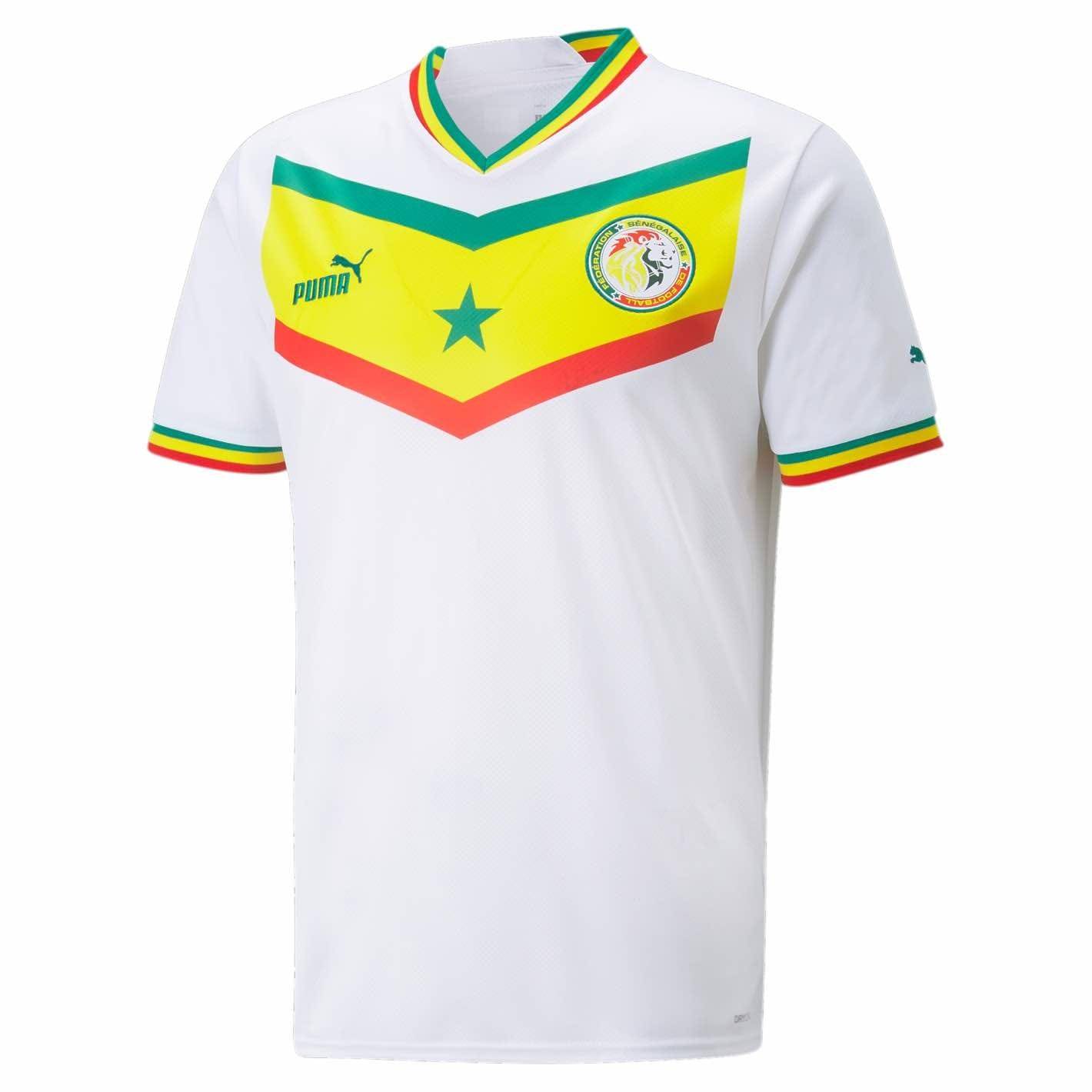 Senegal Home 22/23 Jersey Licensed Jerseys Puma White S 