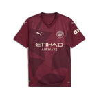 Manchester City 24/25 Third Jersey Licensed Jerseys Puma Red S 