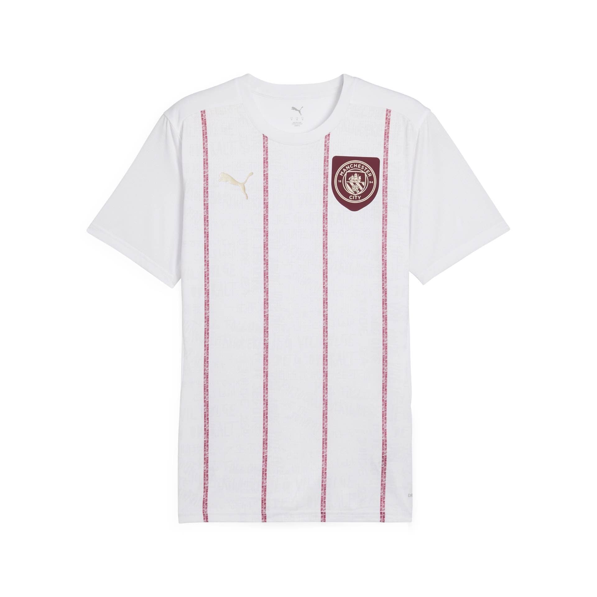 Manchester City Pre Match Jersey Licensed Jerseys Puma White S 